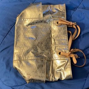 Michael Kors gold bag